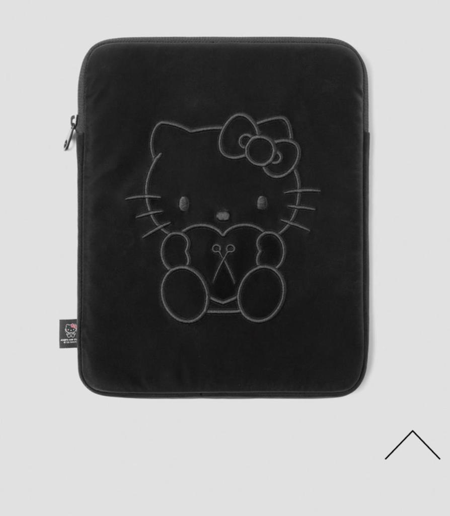 Korean Hello Kitty Style Embroidered Tablet & Laptop Storage Bag