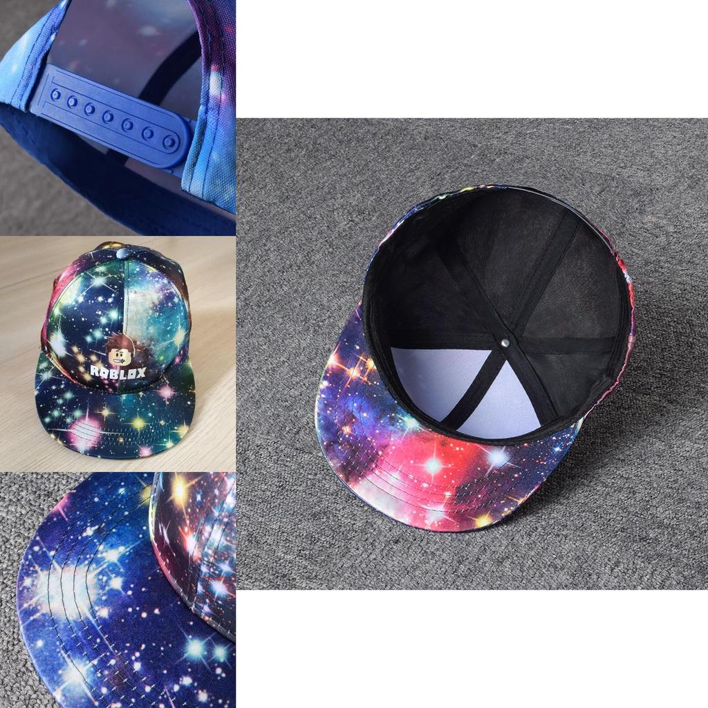 Game Roblox Starry Sky Baseball Cap Unisex Hip Hop Trucker Hat