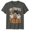 No Tricks Just Treats TShirt Funny Puppy Halloween Gift For Him And Her