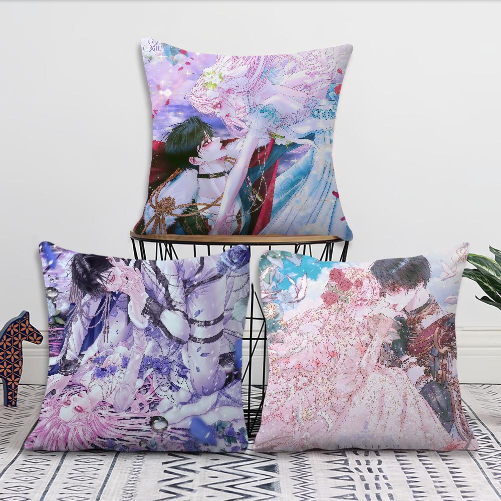 Becoming the V-Villains Family cushion cover Home Office Coffee Pillow Sofa Printing Decoration Room Shop Car Nordic Simplicity