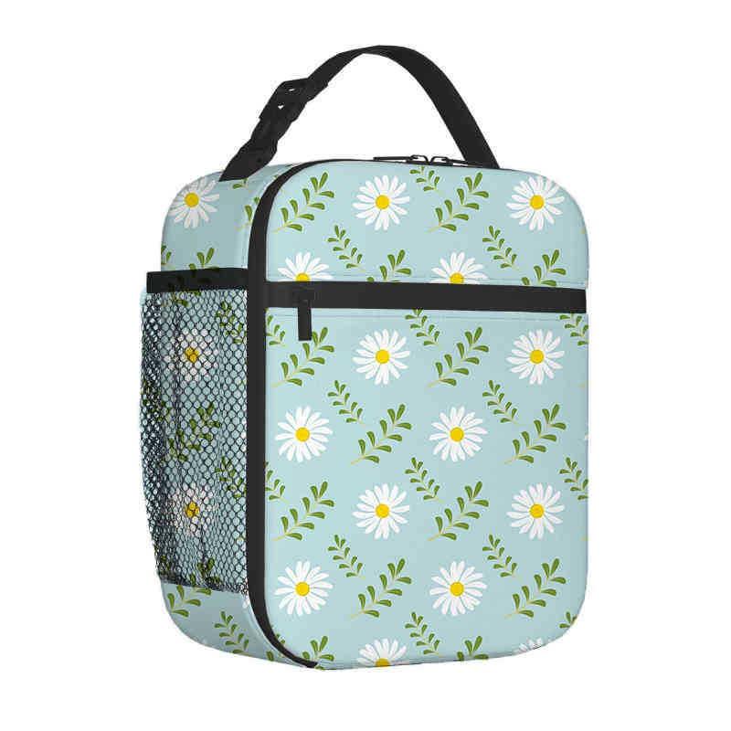 Kids Insulated Lunch Bag With Full-Print Football Design Portable Cooler School Daycare Outdoor Activities