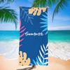 Quick-Drying Beach Towel Popular Palm Leaf Beach Towel Digital Printing Process Bath Towel