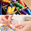 5/10/20Rolls Spool Sewing Thread Handmade Polyester Thread for Sewing Embroidery Household Sewing Machine Thread Sewing Kits