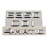 Logo Chrome ABS Emblème E350 Lettres 4matic Autocollant CDI Badge Coffre Voiture Pour Mercedes Benz E350 W213 W212 Accessoires MU8
