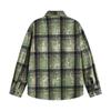 Men's Clothing Japanese Loose Breathable Shoulder Plaid Shirt Long Sleeve Large Size Men's Shirt