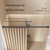 cmaos No-Drill Telescopic Shower Curtain Rod