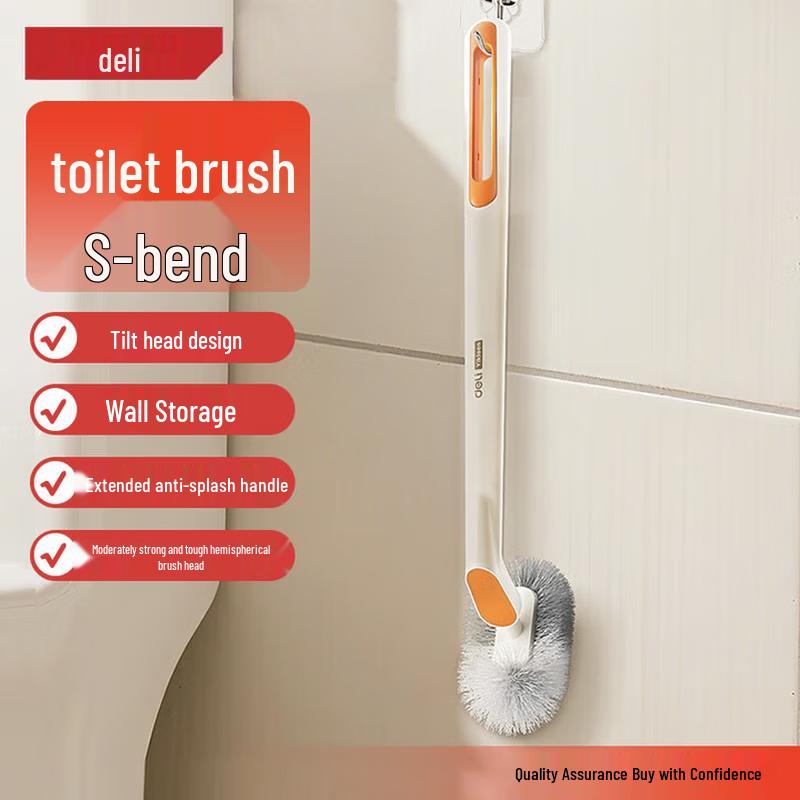 Deli DL-YKJ107 Single-Handle Elbow Toilet Brush