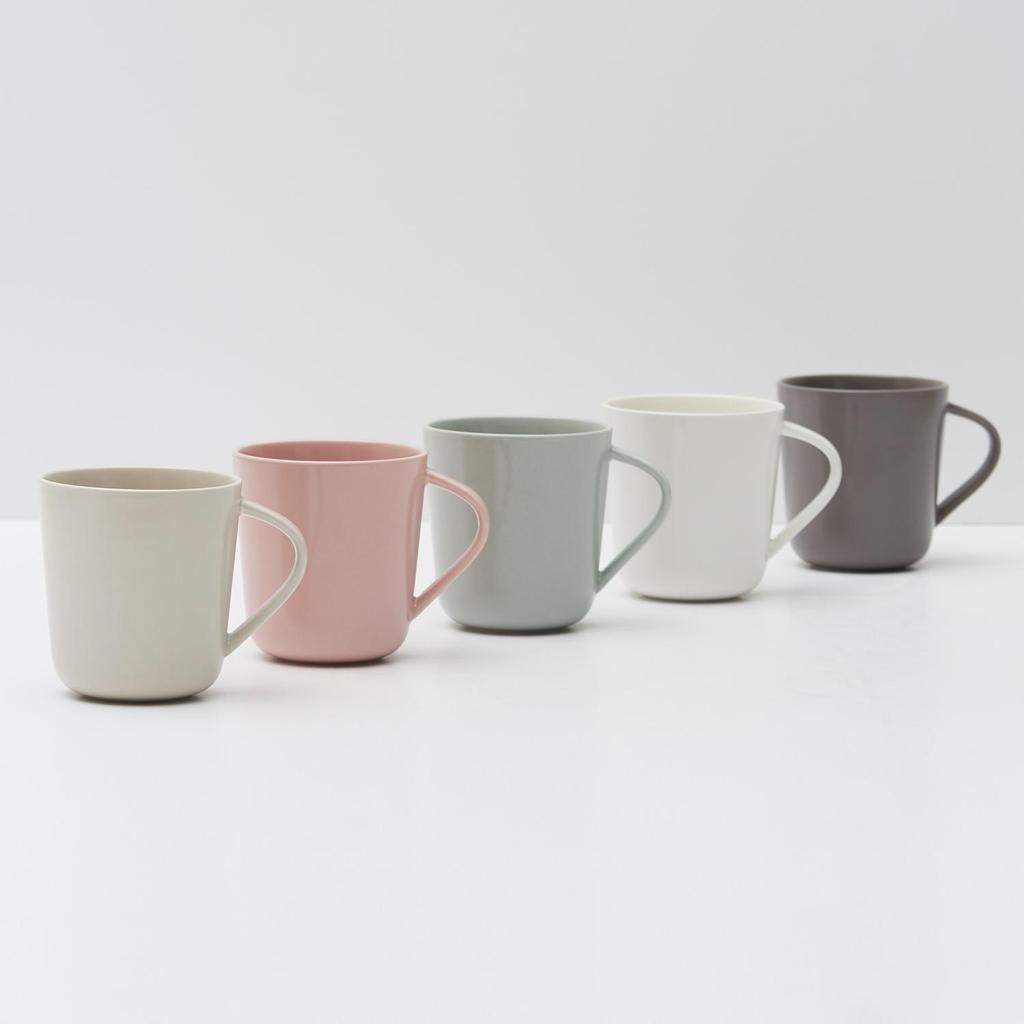 LASSIETTE ONBAN Keramik-Geschirrbecher (350ml) Nature Tableware ist spülmaschinenfest