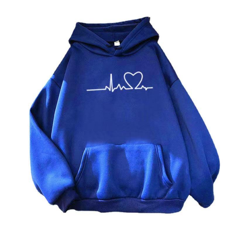 Women s Casual Hooded Cardigan Jacket - Spring/Autumn Style with Plus Velvet M