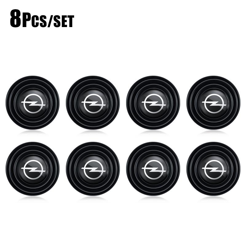 4/8/12Pcs Car Door Anti-shock Pad Anti-noise Buffer Gasket Auto Interior For Opel Corsa D Astra Insignia Mokka Adam Vectra H G J