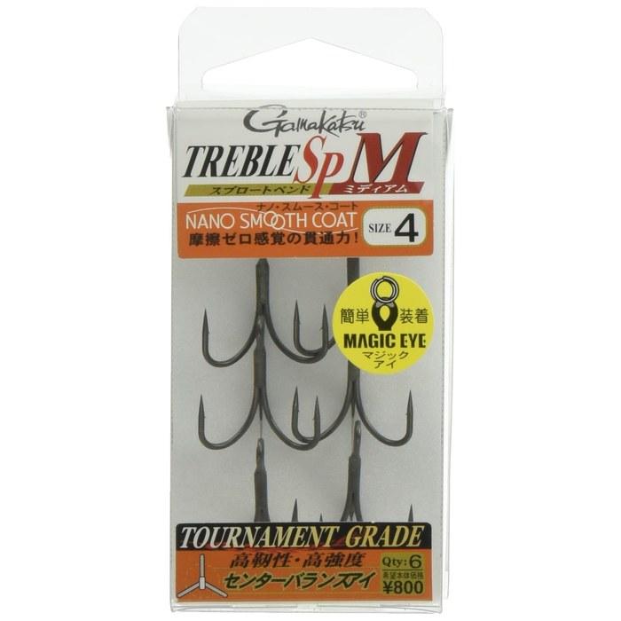 Gamakatsu Treble Hook SP-M (Nano Smooth Coat) #4 (Individual)