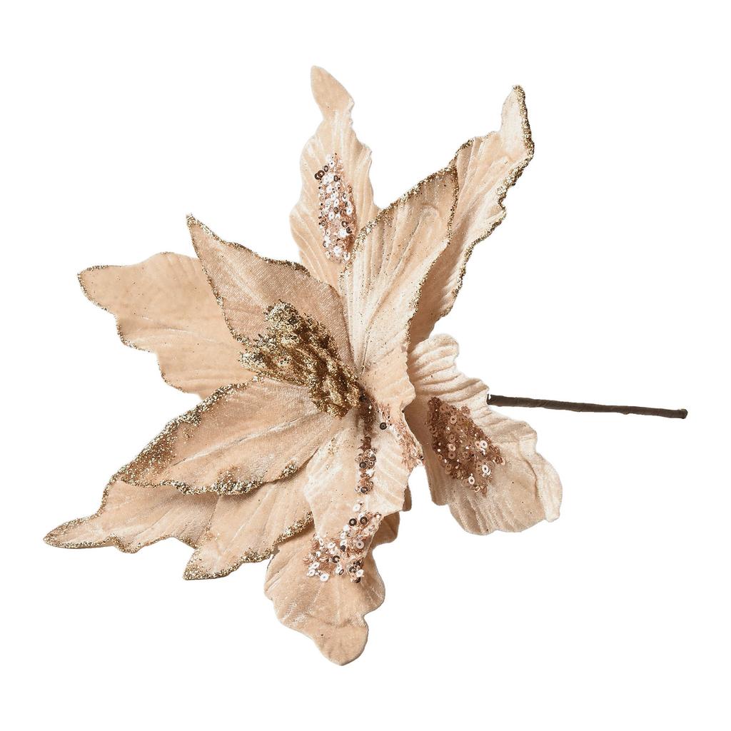 Hellt den Raum auf Künstliche Weihnachtsblumen Weihnachts-Heimdeko Schöne Dekoration Elegant Und Charmant