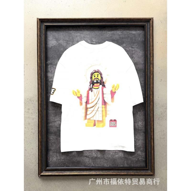 Mens Streetwear Long Sleeve T-Shirt Vintage Graffiti Print Loose Fit Teens