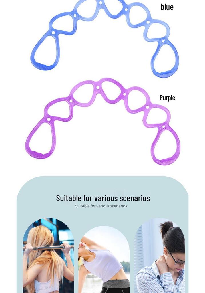 Fascia Elastica a 7 Fori per Yoga e Allenamento della Forza
