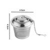 304 Stainless Steel Tea Seasoning Ball Strainer Mesh Herbal Infuser Filter Tea Leaf Spice Tea Strainer for Teapot Kitchen Tool