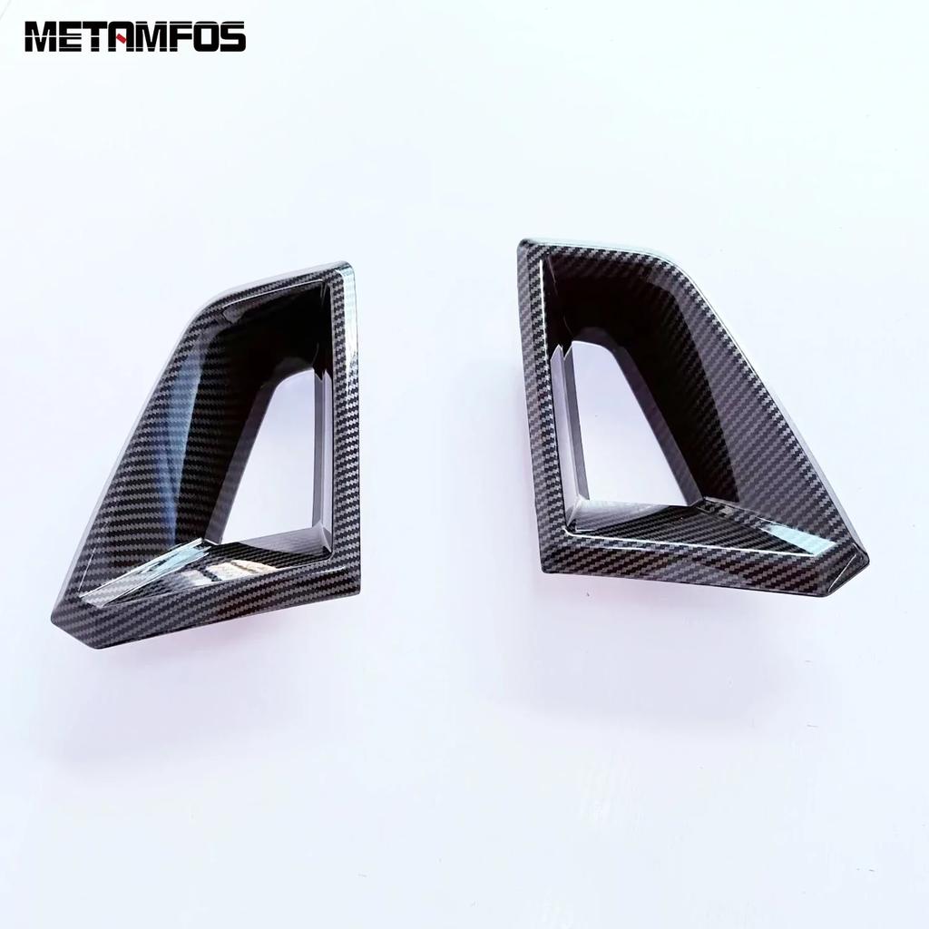 Car Accessories For Chevrolet Colorado 2024 2025 Carbon Fiber Rearview Mirror Door Handle Fog Light Front Grille Vent Trim