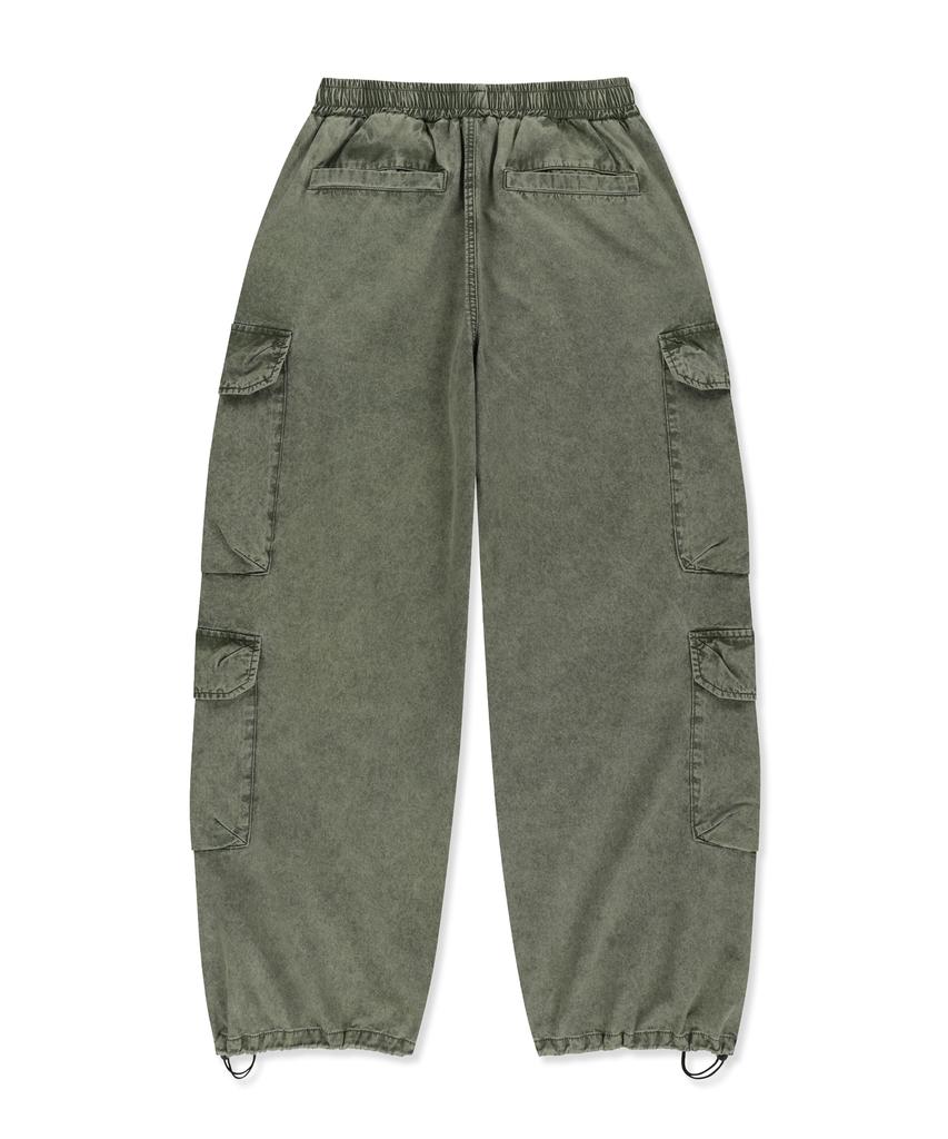 BROWNBREATH Double Pocket Pants - Khaki