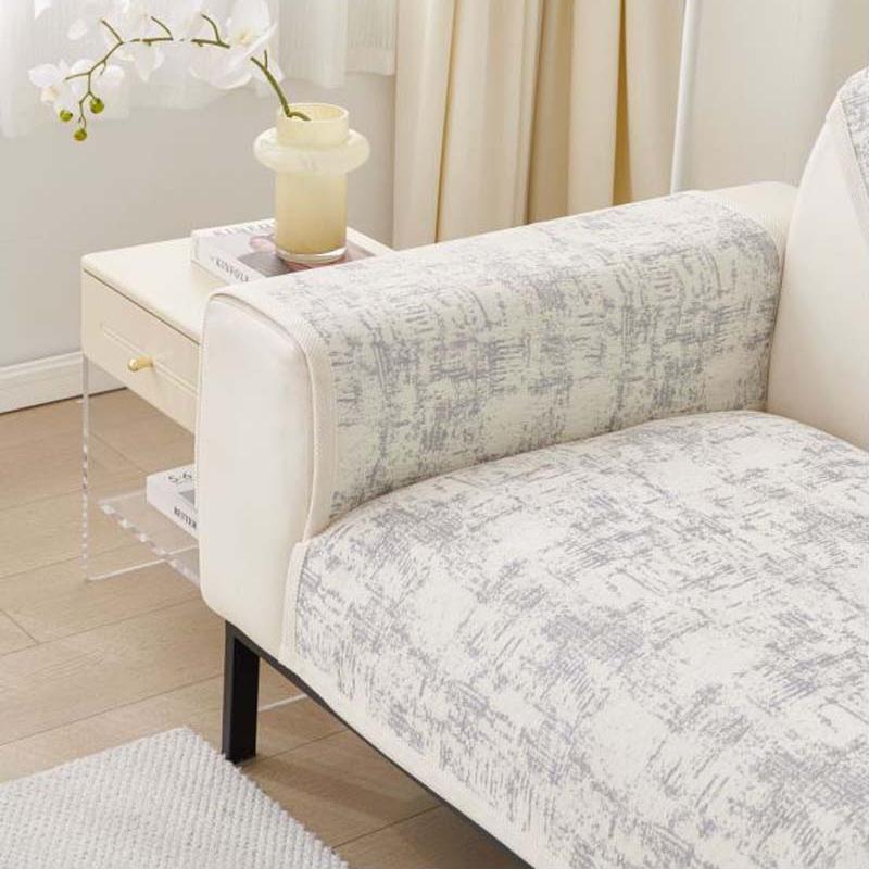 Luxury Soft Chenille Sofa Towel Univesal Anti-slip Sofa Cover for Living Room L-shaped Sectional Couch Cover, not a whole set