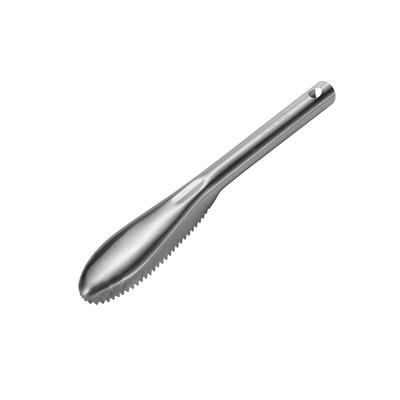 Raschiatore Squame Pelle di Pesce Acciaio Inossidabile Taglierino Rimuovi Squamatore Manico Confortevole Facile da Pulire Gadget Cucina Domestica