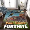 Fortnite Personalized Text Carpet Perfect for Dormitory Decorate room Study room Kitchen Antislip Carpet Decorate Offices