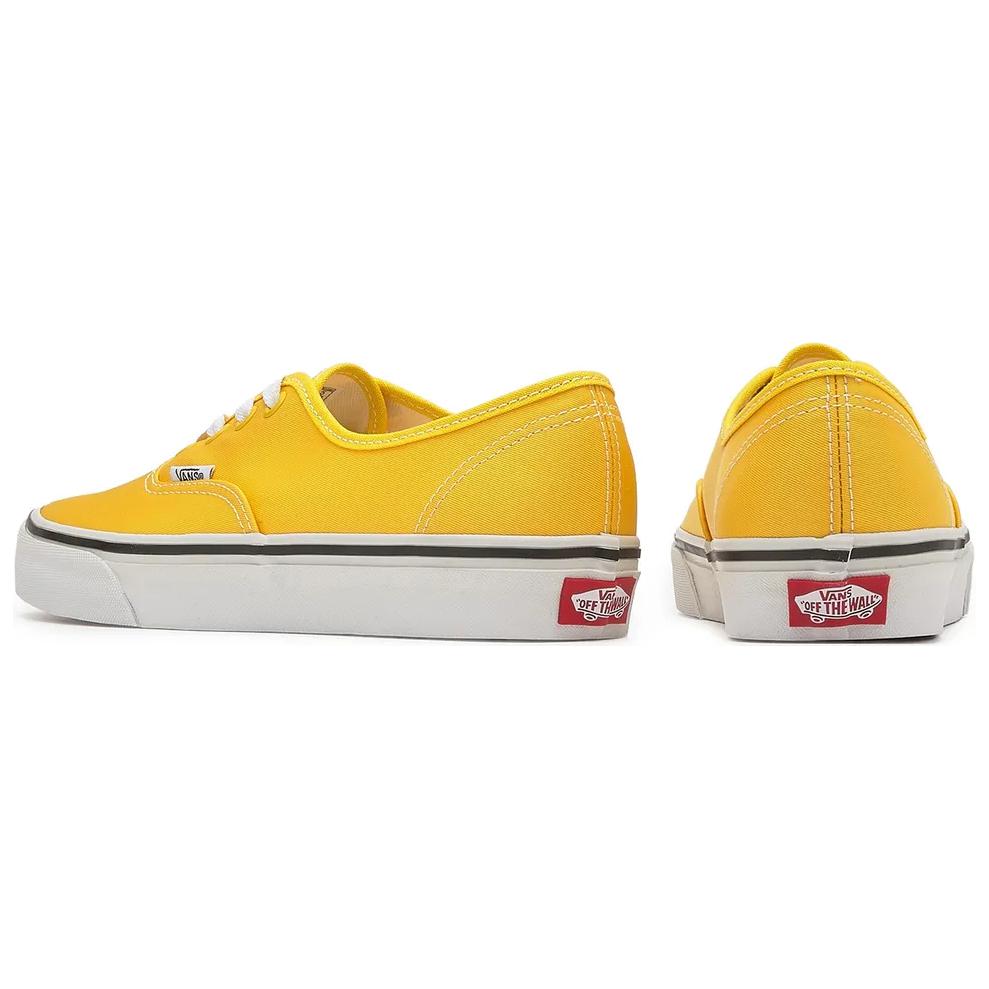Vans Authentic Low Top Skateboard Shoes Unisex Yellow VN0009PVU4L1