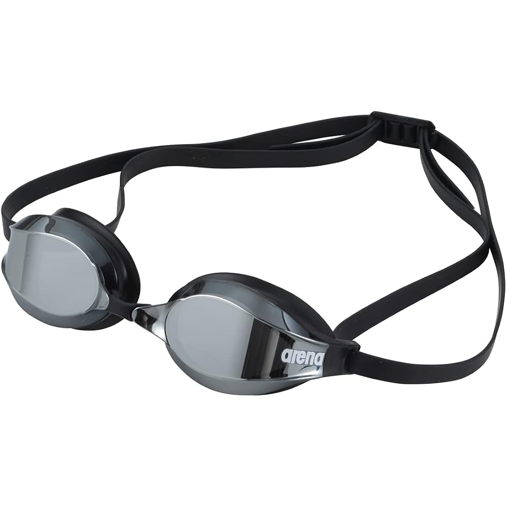Arena Q-Chaku2 Unisex Swimming Goggles Free Size Mirrored Lenses Anti-Fog Competitive Swim Gear