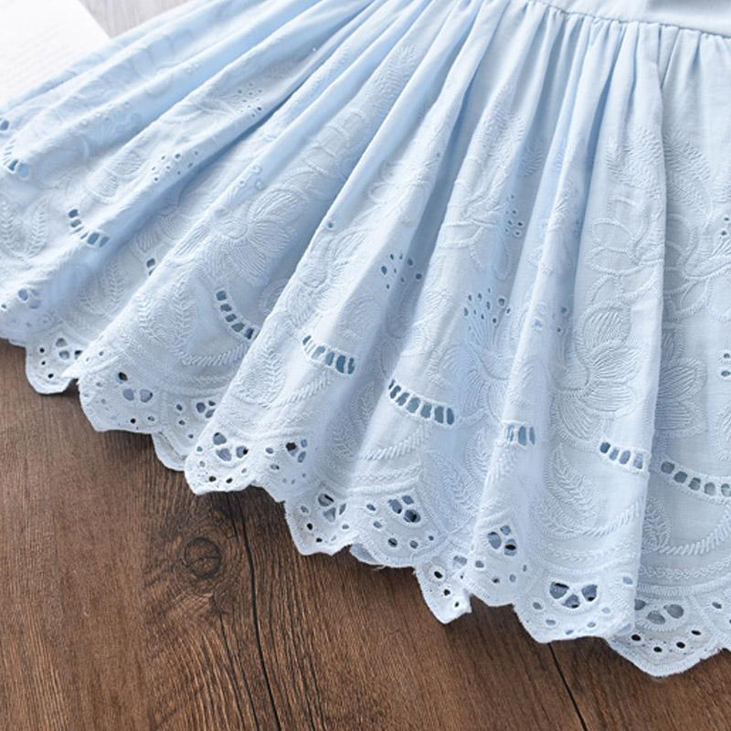 Mädchenkleider Sommer Kinderkostüme Mädchen Blumige Prinzessinnen-Outfits Kinder Vestidos Kleidung