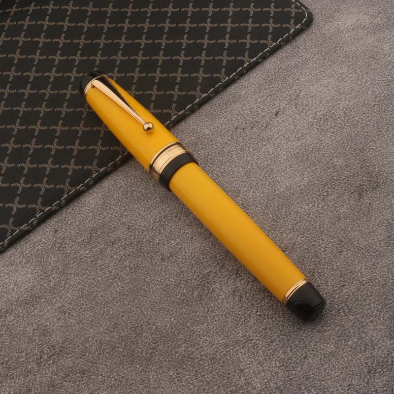 Metal X550 Fountain Pen Calligraphy green Golden 35MM Nib Business Office School Supplies Writing Pens