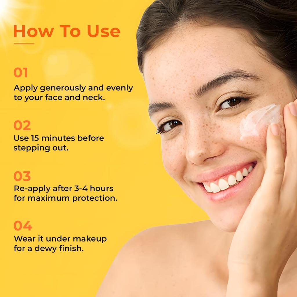 Skin Science Japanische Yuzu + Vitamin C mit 5 Ceramiden Dewy Bright Sonnenschutzgel| SPF 70 PA++++ 500x Vitamin C | 80ml