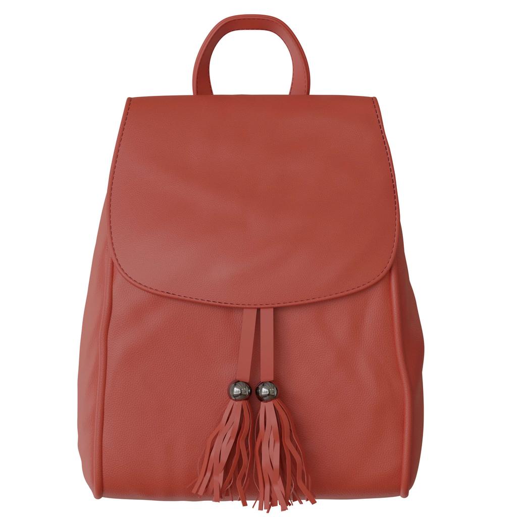 Damen Rucksack Kunstleder Vegan Freizeit Tasche