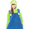 Super Mario Brothers Luigi Costume Unisex 165cm-175cm