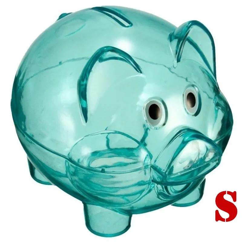 Creative Transparent Candy Color Children Piggy Bank Cute Colorful Piggy Bank Birthday Gift Piggy Bank