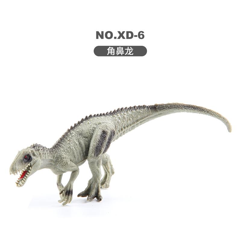 Children'S Simulated Dinosaur Jurassic Animal Ornament Mini Dinosaur Model Various Stegosaurus Triceratops Ornament Toys