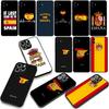 Spanien Flagge Gelb Rot Handyhülle Case für Apple iPhone 16 15 14 Plus 13 12 Mini 17 Pro Max + 16E Air 16+ ProMax Hülle