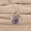 Iolite Gemstone 925 Sterling Silver Handmade Unique Pendant 1.8" Wedding Jewelry For Women CP-42-6