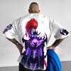 Solo Leveling Licensed Anime Tee 2026 - Official Manga Graphic Cotton Shirt, Y2K Loose Fit for Cosplay & Daily Wear