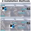 1080P Baby Car Camera, Baby Camera with 4.3  Foldable Monitor, Night Vision, 150 Degrees  Wide View Angle, 360 Degrees