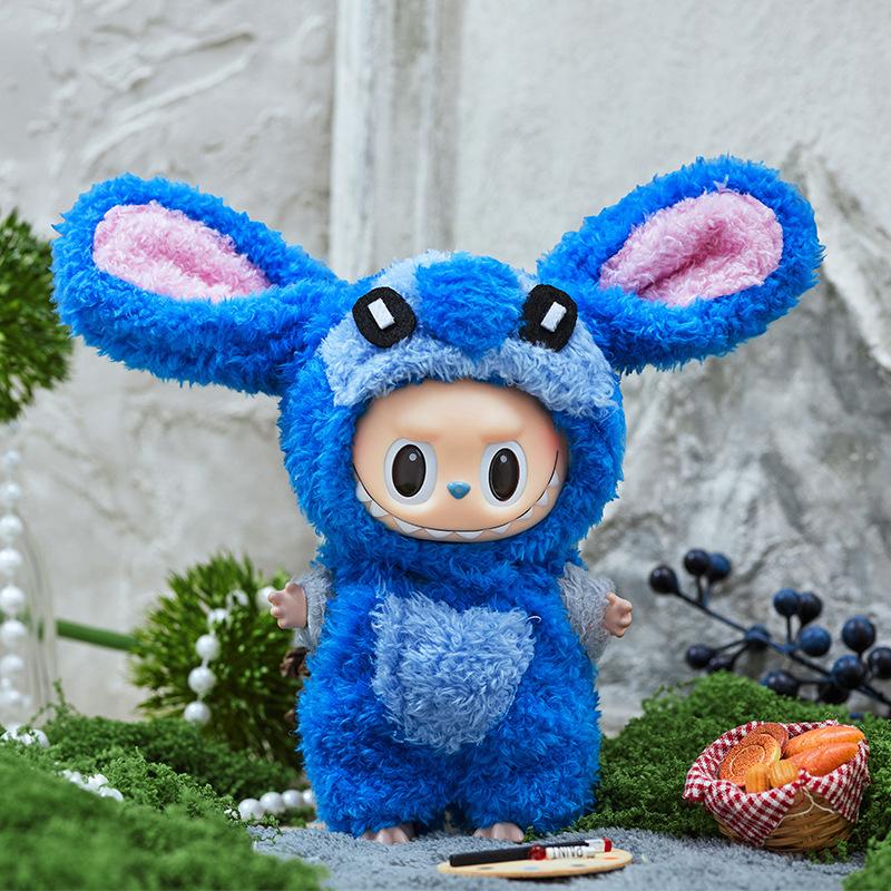 Suitable for 17cm LABUBU123 Universal Vinyl Doll Blind Box Party Series Children's Clothing Accessories