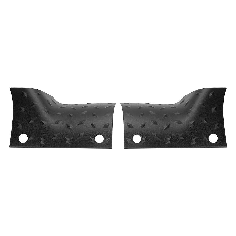 2pcs Black Engine Hood Angle Wrap Cover Auto Accessories Fit for Jeep Wrangler JL 2018 ‑ 2020