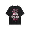 Li Ning T Shirts Men's Black Crew Neck Moderate Straight Fit AHSU361-6