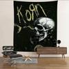 Rock Band K-Korn Anime Tapestry Hippie Flower Wall Carpets Dorm Decor Cheap Hippie Wall Hanging