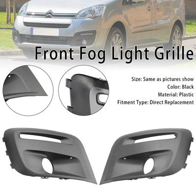 Voorbumper Mistlamp Grille Past Citroen Berlingo Past Peugeot Partner 2015-18