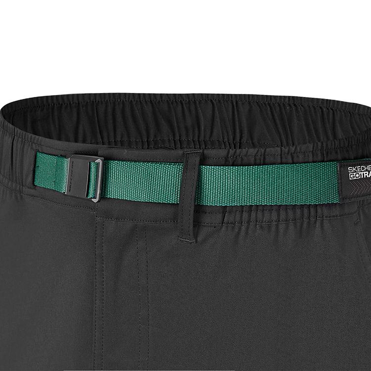 Skechers Go Dri Moisture Wicking Loose Fit Durable Breathable Knitted Sports Pants Men Pants Carbon-Black P225M053-0018