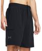 Under Armour Stretch Woven Cargo Short Black Black LG /