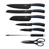 Berlinger Haus Bh-2564 Aquamarine Knife Set In Stand