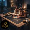 Protective mat 0.5mm 60x120cm black