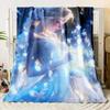 Cartoon Frozen soft Blankets blankets fluffy flannel thin Blanket Picnic Sofa Family Bedroom Children's Room custom blanket