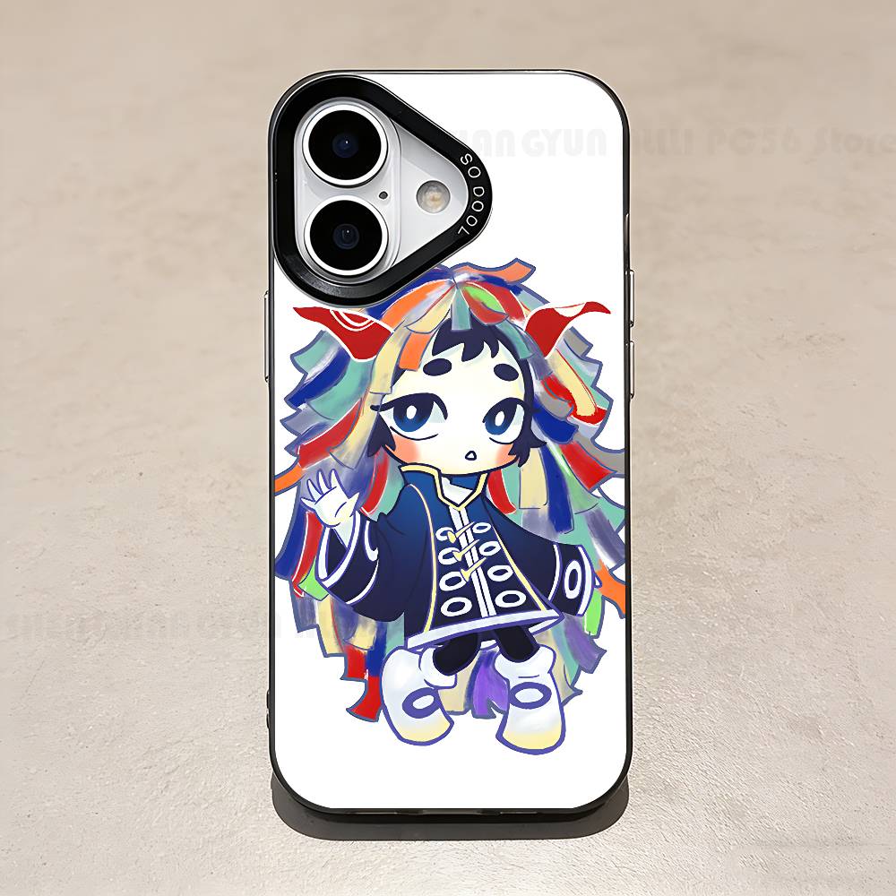 K-Kikuo Anime Figure Case For IPhone 11 12 13 14 15 16 17 Pro Max XS X XR Cover