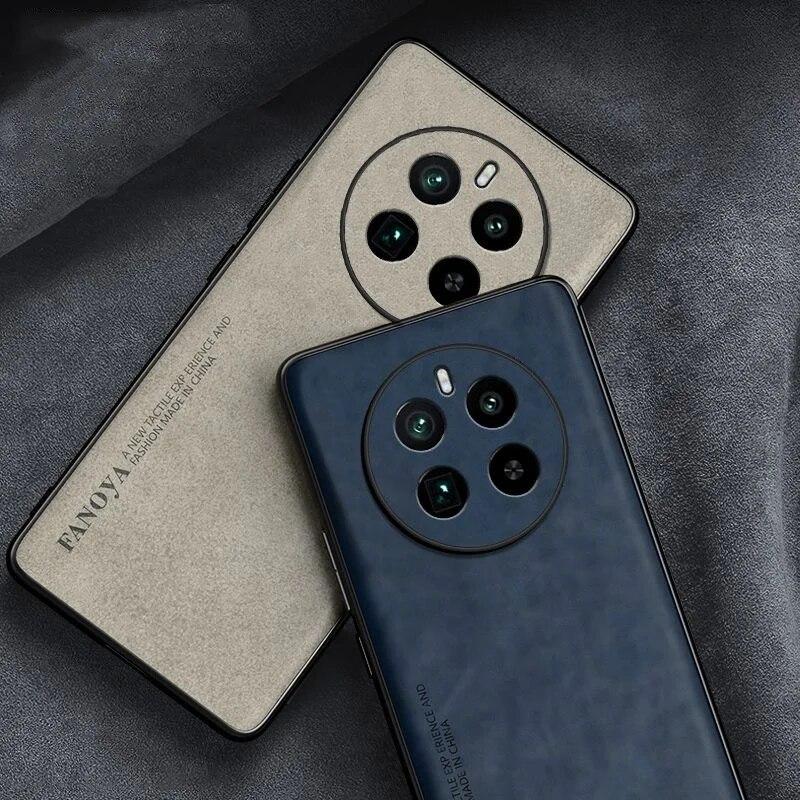 For Realme 12 Pro Plus Case Sheepskin PU Leather Matte Cover for Realme 12 Pro 12Pro Plus Soft Frame Matte Back Cases Shell