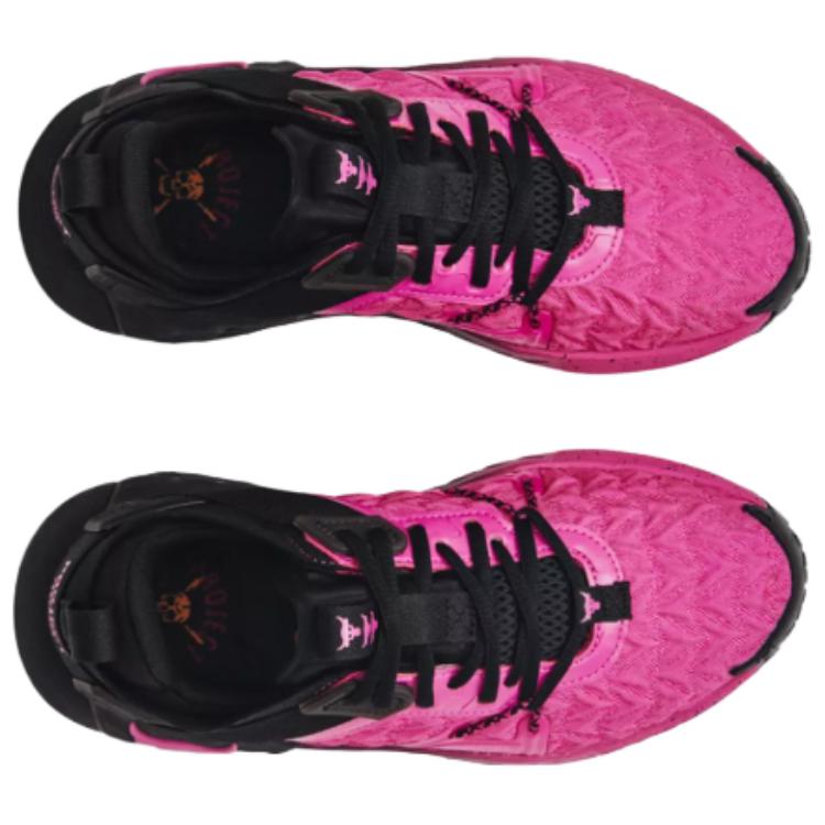 Under Armour Project Rock 6 Astro Pink Black Women Sneakers 3026535-600